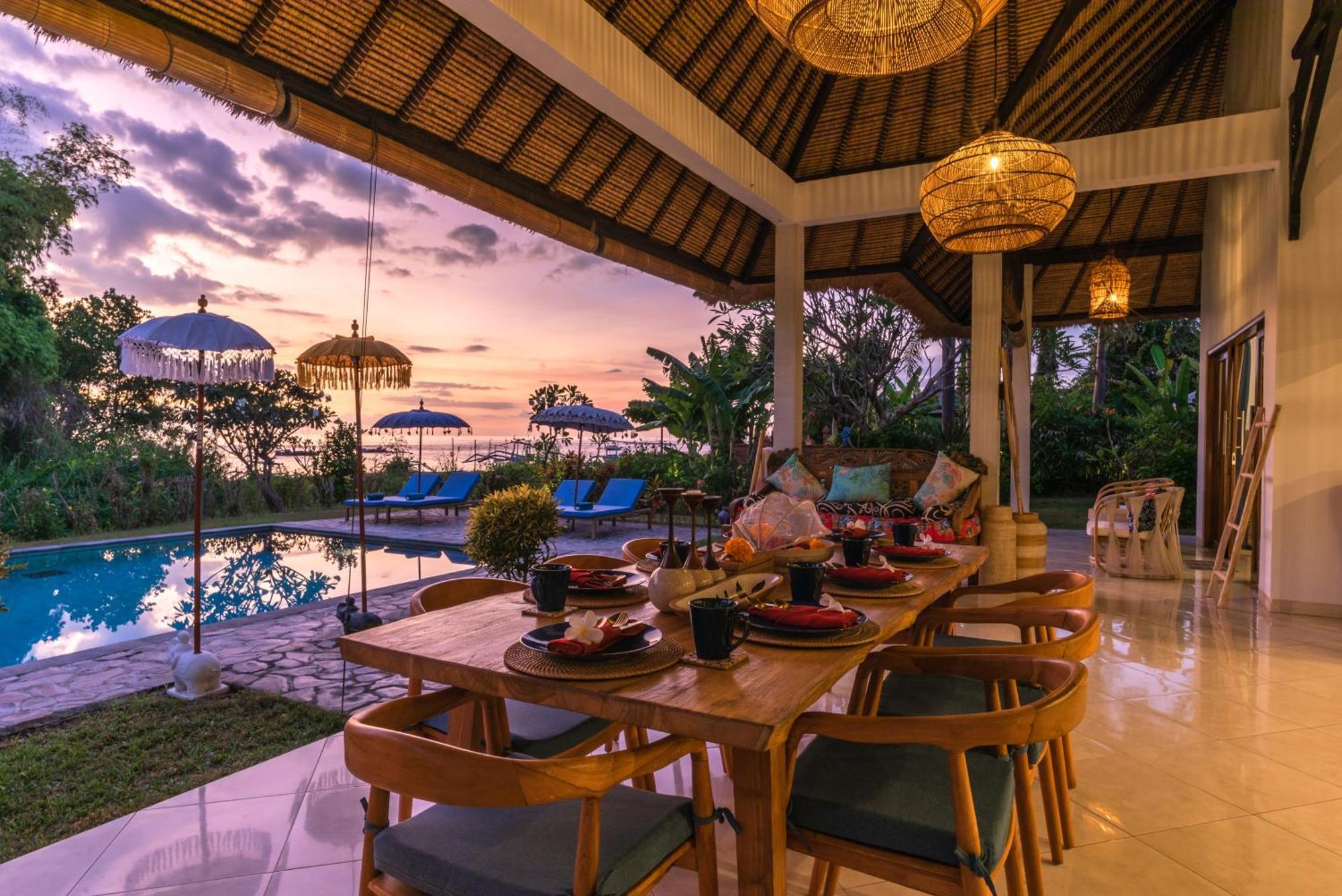 Absolute Beach Front Villa أُماينيار المظهر الخارجي الصورة